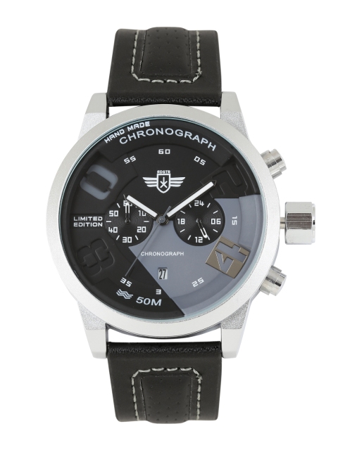 

Roadster Men Black & Grey Analogue Watch MFB-PN-WTH-S9680G