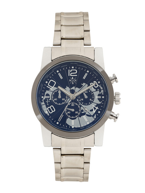 

Mast & Harbour Unisex Navy Blue Analogue Watch MFB-PN-WTH-9510G