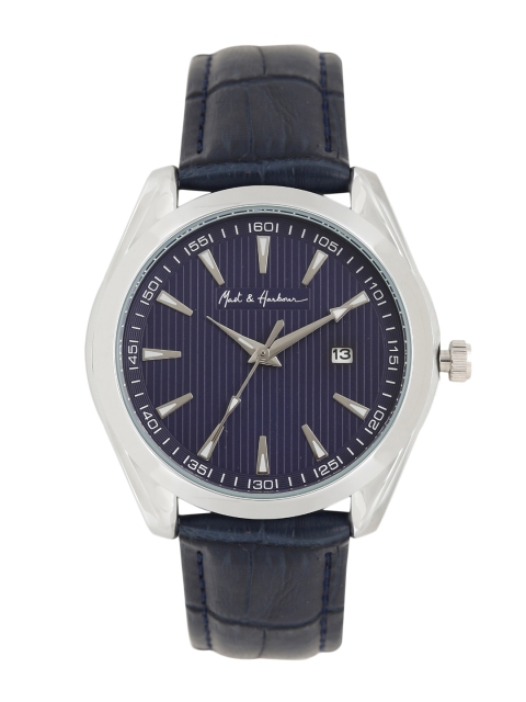 

Mast & Harbour Unisex Navy Blue Analogue Watch MFB-PN-WTH-5619G
