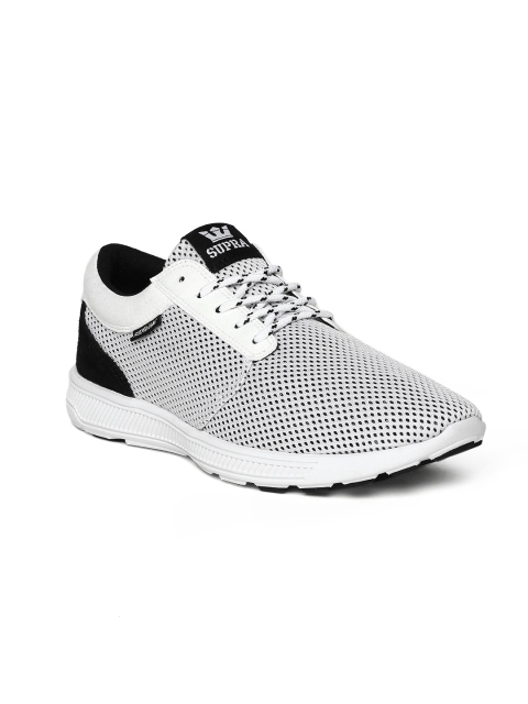 

Supra Men White Hammer Run Sneakers