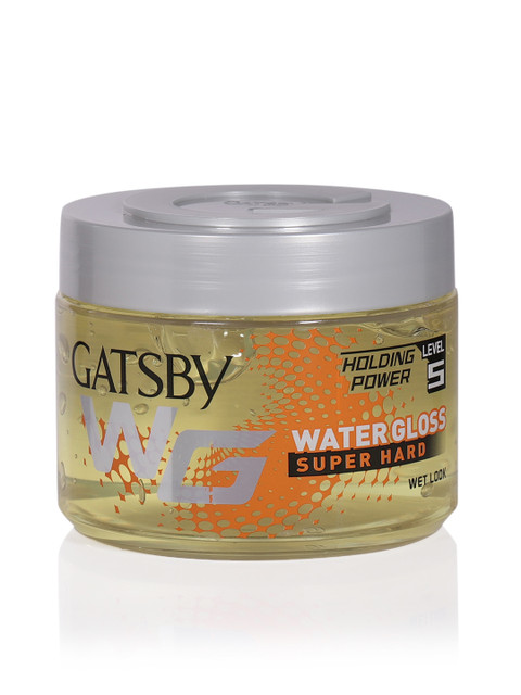 

Gatsby Men Water Gloss Super Hard Hair Gel 300 g, Yellow