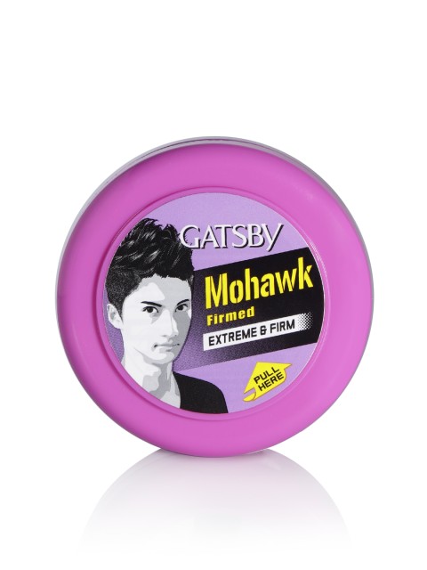 

Gatsby Men Mohawk Firmed Hair Styling Wax - 75 g, Pink