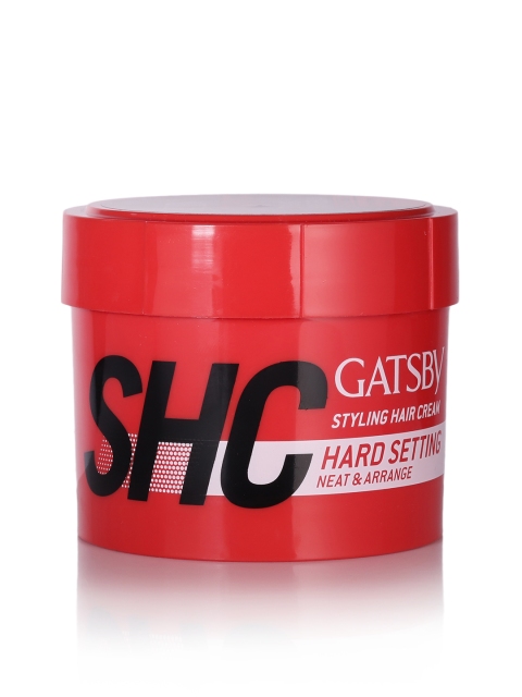 

Gatsby Men Neat & Arrange Hard Setting Styling Hair Cream 250 g, Red