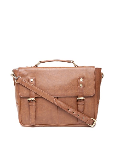 

Gauge Machine Unisex Brown Handcrafted Messenger Bag with Sling Strap