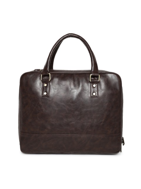 

Gauge Machine Unisex Brown Solid Laptop Bag