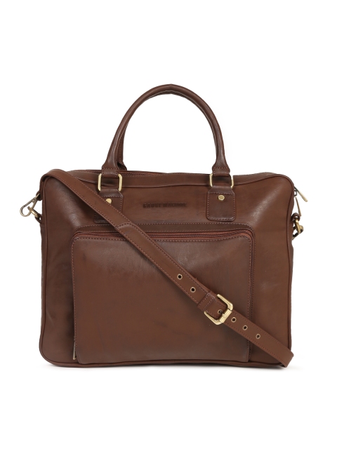 

Gauge Machine Unisex Brown Laptop Bag