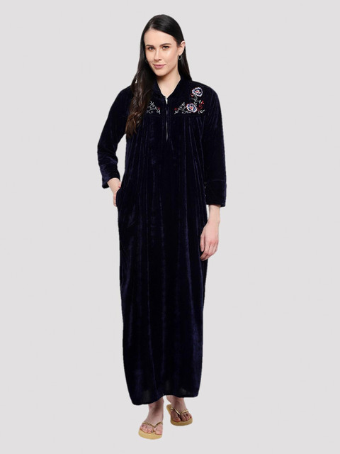 

CIERGE Black Maxi Nightdress