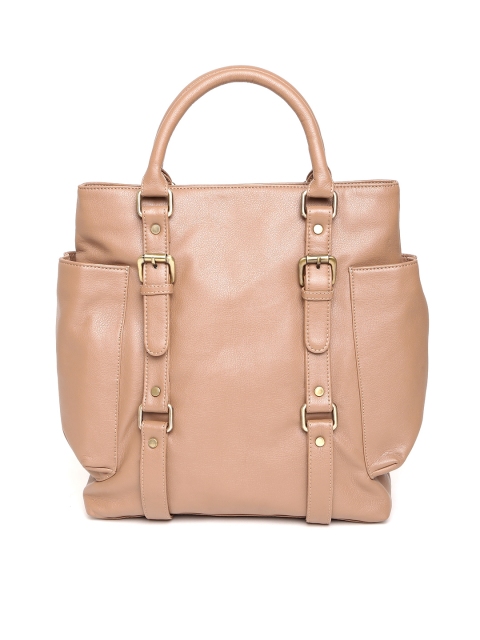 

Gauge Machine Brown Solid Handheld Bag