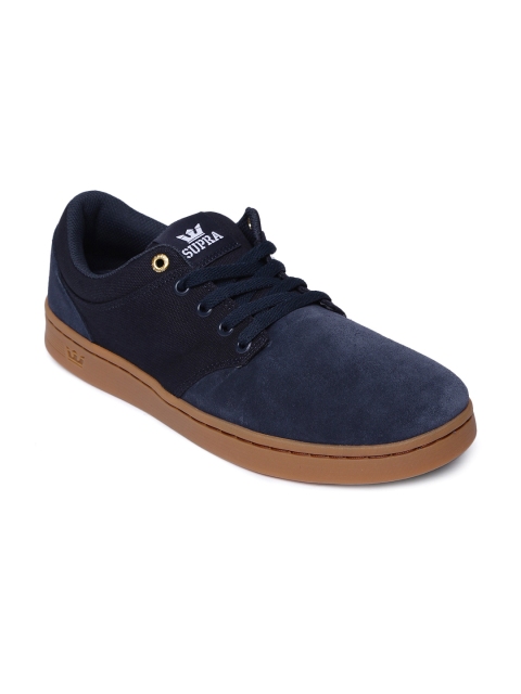 

Supra Men Navy Blue Chino Court Sneakers