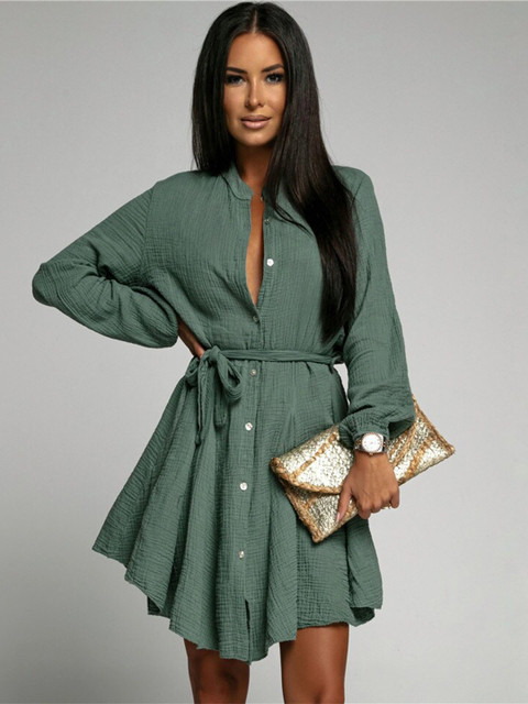 

BoStreet Women Green Dress
