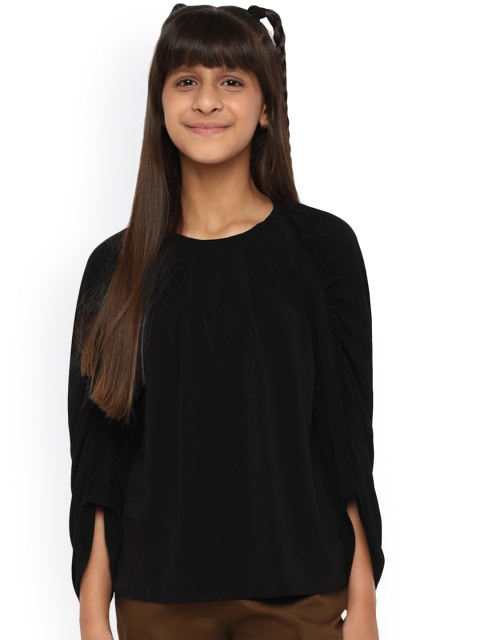 

SPUNKIES Black Solid Top