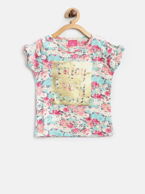 

Tiny Girl Multicoloured Floral Print Top, Multi