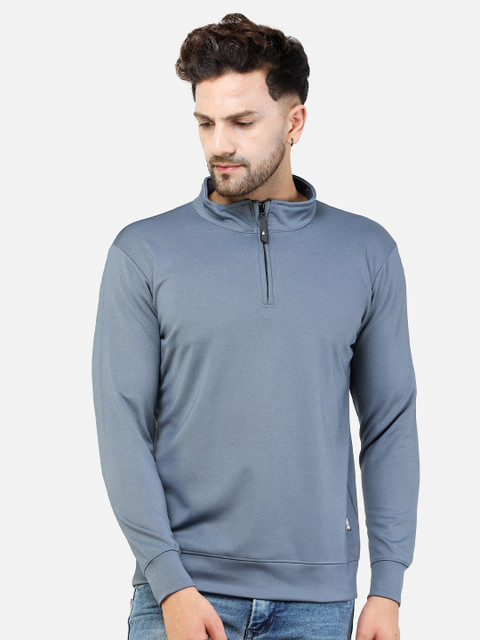 

COLVYNHARRIS JEANS Men Blue Solid Pullover