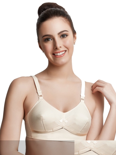 

Libertina Women Pack Of 2 Beige Non Padded Bra