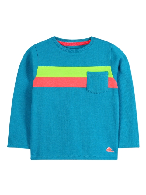 

Cherry Crumble Unisex Blue Solid Sweatshirt