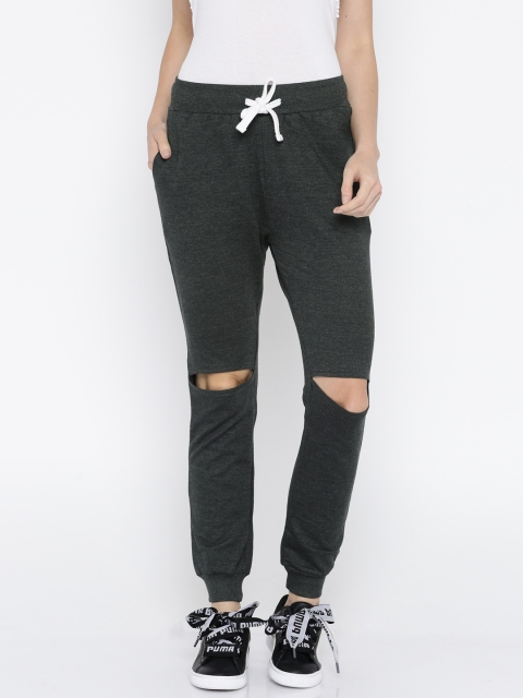 

Ms.Taken Women Charcoal Grey Regular Fit Solid Joggers