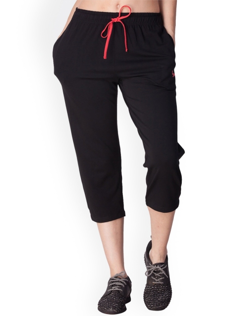 

LYRA Women Black Solid Yoga Track Pant