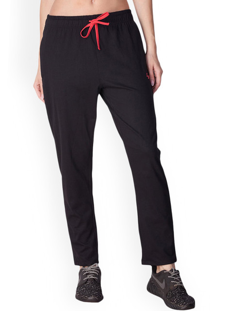 

LYRA Women Black Solid Yoga Track Pant