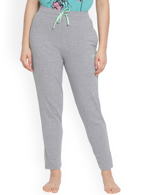 

LYRA Women Grey Solid Lounge Pants