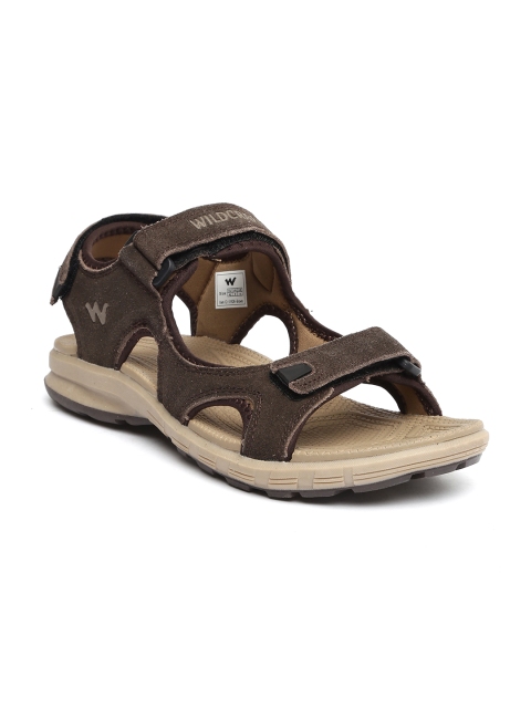 

Wildcraft Men Brown Suede Sports Sandals