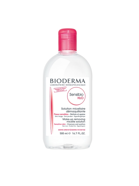 BIODERMA Sensibio H2O - Makeup Remover & Cleanser 500 ml available at myntra for Rs.1120