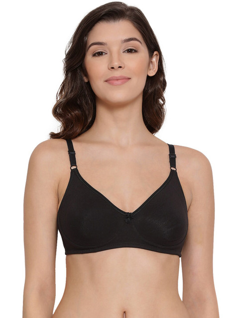 

LYRA Pack of 2 Black & Red Cotton Underwired Lightly Padded Bra LYRA_BRA_513_BLACK_30B_1PC