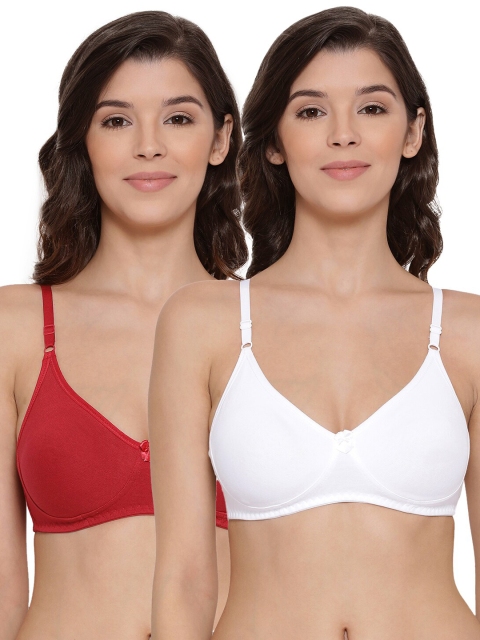 

LYRA Assorted Pack Of 2 Underwired Lightly Padded Cotton Bra