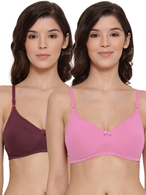 

LYRA Assorted Pack Of 2 Underwired Lightly Padded Cotton Bra