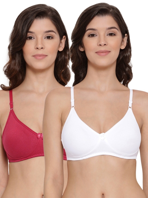 

LYRA Assorted Pack Of 2 Underwired Lightly Padded Cotton Bra