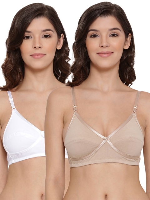 

LYRA Assorted Pack Of 2 Underwired Lightly Padded Cotton Bra