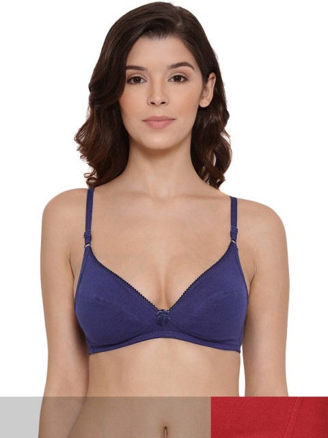 

LYRA Assorted Pack Of 2 Underwired Lightly Padded Cotton Bra