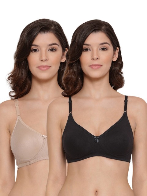 

LYRA Assorted Pack Of 2 Underwired Lightly Padded Cotton Bra