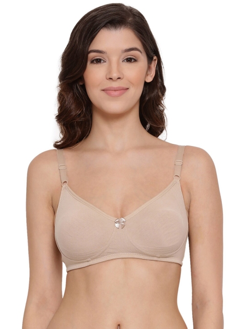 

LYRA Beige Underwired Pure Cotton Lightly Padded Bra