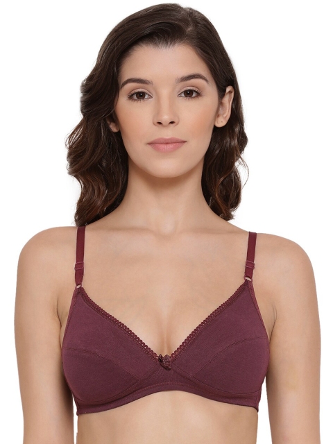 

LYRA Burgundy Underwired Lightly Padded Bra