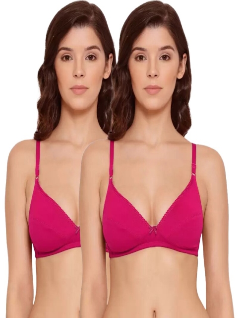 

LYRA Pack of 2 Fuchsia Underwired Lightly Padded Bra