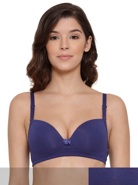 

LYRA Blue Underwired Lightly Padded Bra