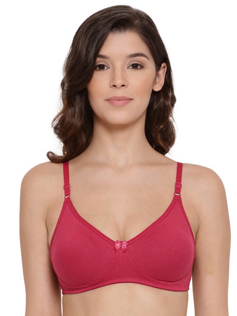 

LYRA Red Underwired Lightly Padded Bra