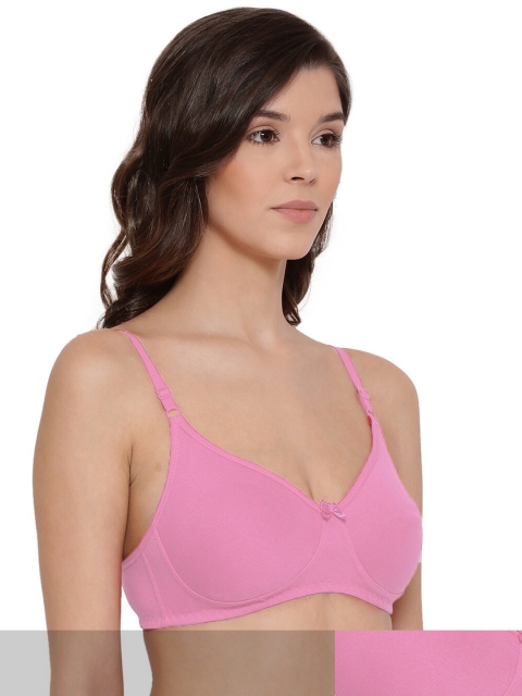 

LYRA Pack of 2 Pink Underwired Lightly Padded Bra