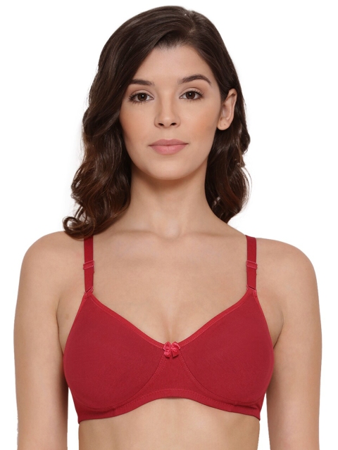 

LYRA Red Underwired Lightly Padded Bra