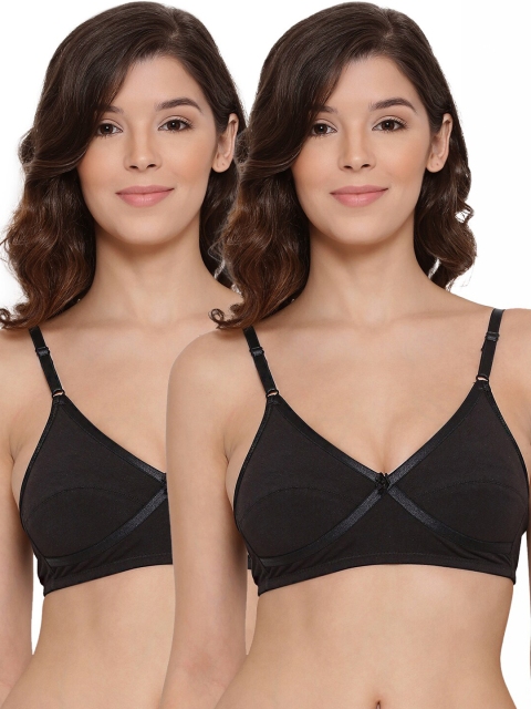 

LYRA Pack of 2 Black Underwired Lightly Padded Bra