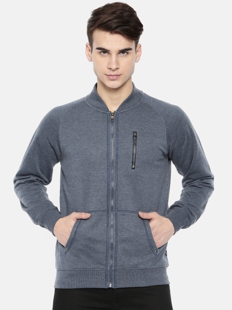 

Park Avenue Men Blue Solid Sweatshirt