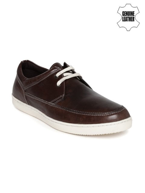 

Red Tape Men Brown Genuine Leather Casual Shoes