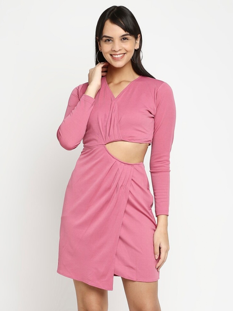 

PEACH & PANDA Pink Sheath Dress