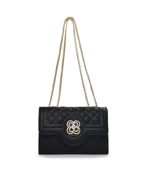 

Diva Dale Black Embellished Sling Bag