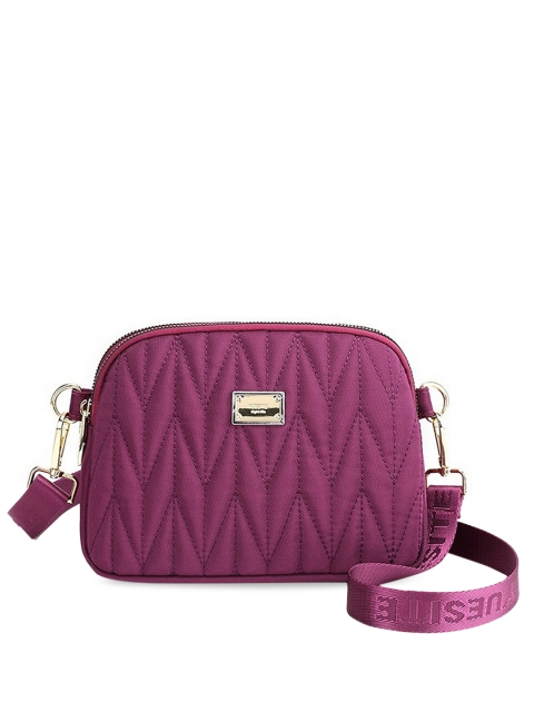 

Diva Dale Purple Quilted Sling Bag