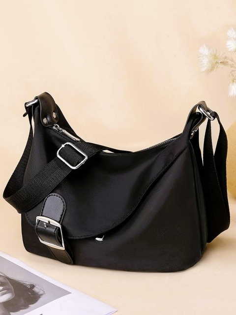

Diva Dale Black Oversized Sling Bag