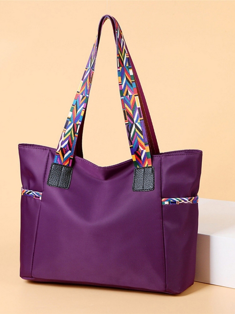 

Diva Dale Purple Shopper Shoulder Bag