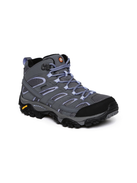 

Merrell Women Grey MOAB 2 MID GTX Trekking Shoes