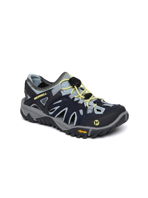 

Merrell Women Navy All Out Blaze Sieve Trekking Shoes, Navy blue