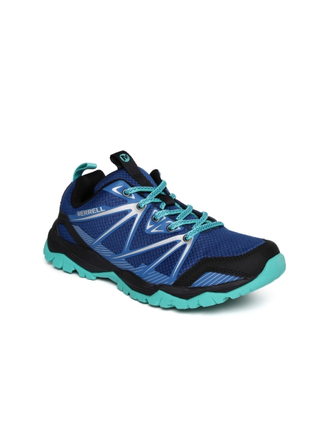 

Merrell Women Blue Capra Rise Trekking Shoes